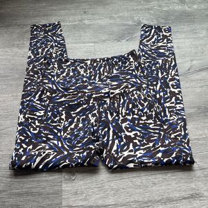 Move Theology Graphic Print Women’s‎ Leggings Scoop Pockets MC2114MI NOWT small